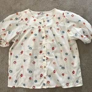 Madewell top, size XS